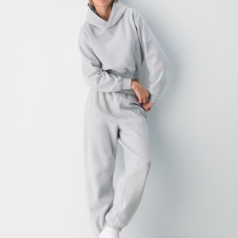 Aritzia TNA Sweatfleece Terry Fleece‎ Gray Women's Sweatpants Size XS
